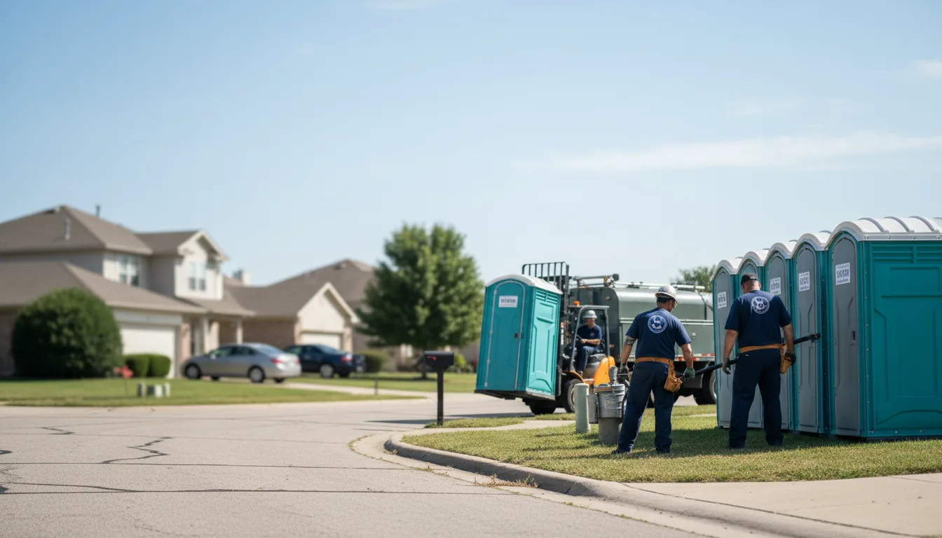 Porta Potty Rental in Prague, OK near me